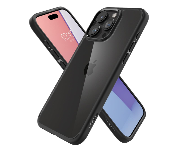 SPIGEN Ultra Hybrid do iPhone 15 Pro matte black ACS06713 - 1178913 - zdjęcie 2
